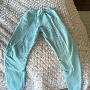 Set active baby blue sweatpants . Worn only a couple times . Great condition